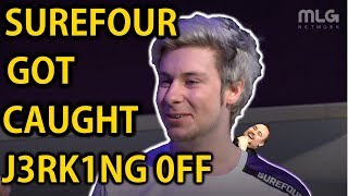 Surefour tells story of how he was caught m4sturbating by Shaz W/ Twitch chat