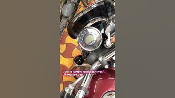 RE Meteor-350 | How to remove service reminder 🔧