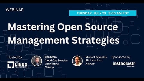 LF Live Webinar: Mastering Open Source Management Strategies