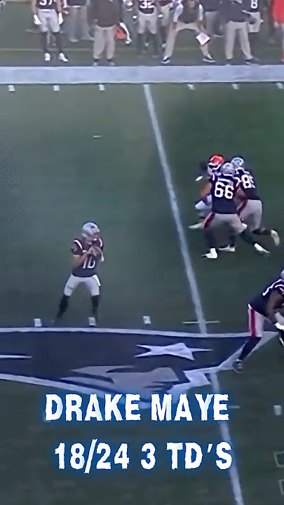 #DrakeMaye has The #Patriots at 6-2 for the year. #Maye for the #Win