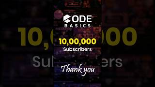 FAMILY OF 1 MILLION ❤️ #codebasics #data #dataanalyst #datascientist #ai