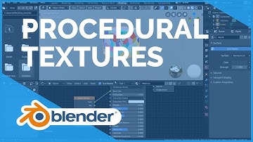 Procedural Textures - Blender 2.80 Fundamentals