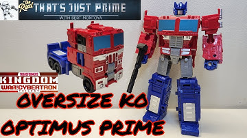 Kingdom Core Class Oversized KO OPTIMUS PRIME Review! "That