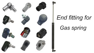 Fascinate Emigrere Quagmire End fitting for gas spring,ball stud,din 71752,din 71802,gas strut ball  stud from Gastac Gas spring - YouTube