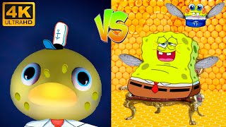 Pingu noot noot VS We have come for your nectar (Spongebob Versions)