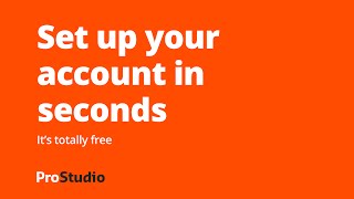 SAXOPRINT ProStudio: How to create a business account