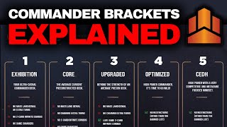 Commander Brackets (Beta) Explained - 5 Brackets, Game Changers & More | MTG EDH Discussion