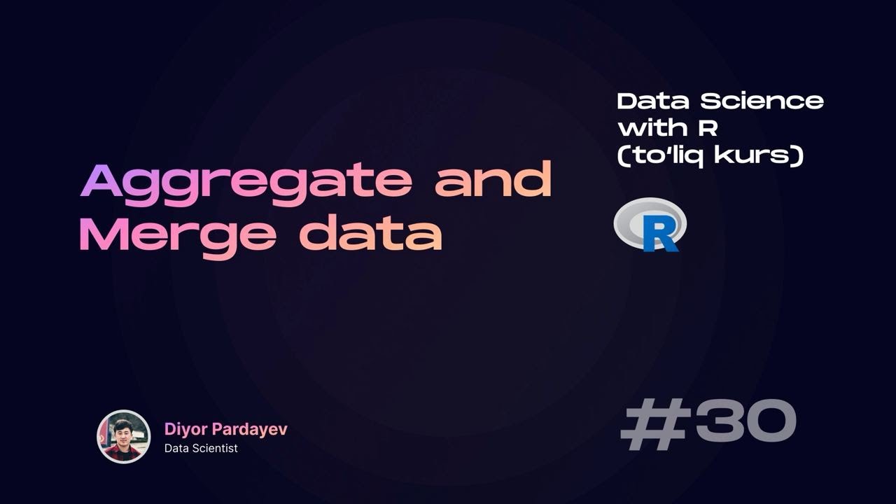 Aggragate and Merge data
