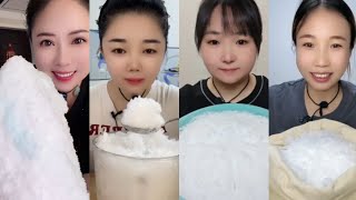 ASMR ICE EATING / FREEZER FROST ICE /CRUSHED ICE / SOFT ICE / screenshot 3