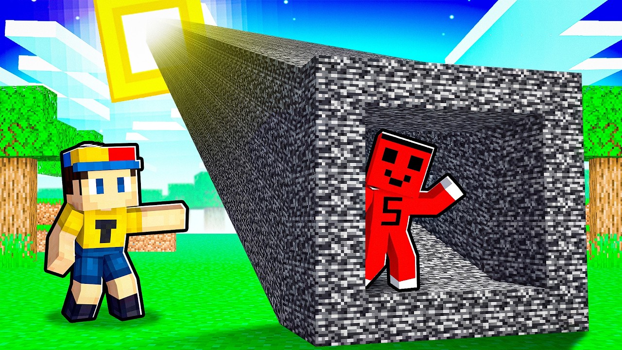 Güneşe Giden UZUN TÜNEL Bulduk !! - Minecraft