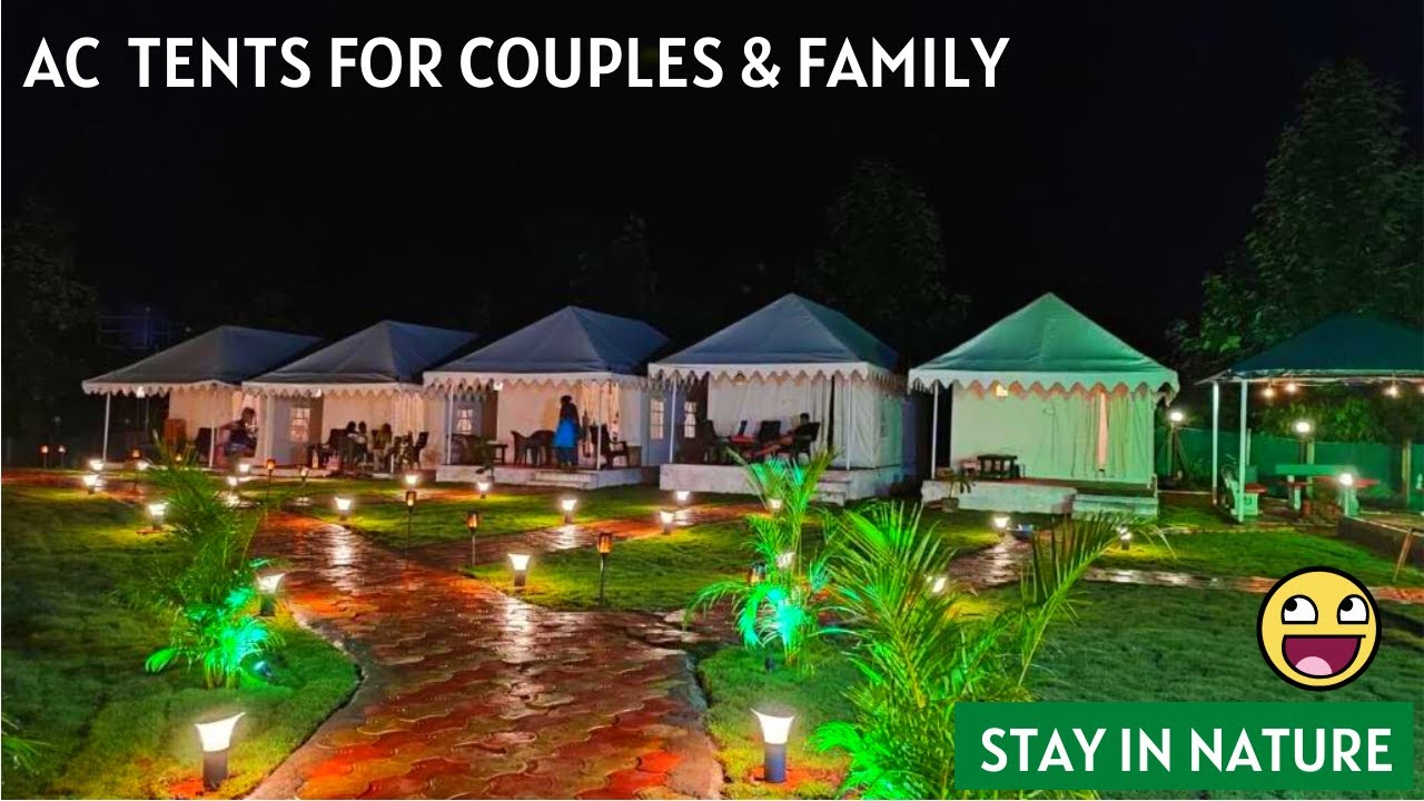 Resort In Karjat AC Tent Stay In Nature 💚💚💚 Padma Farms by Friends