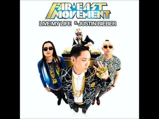 Justin Bieber ft. Far East Movement - Live My Life [HQ] AUDIO class=
