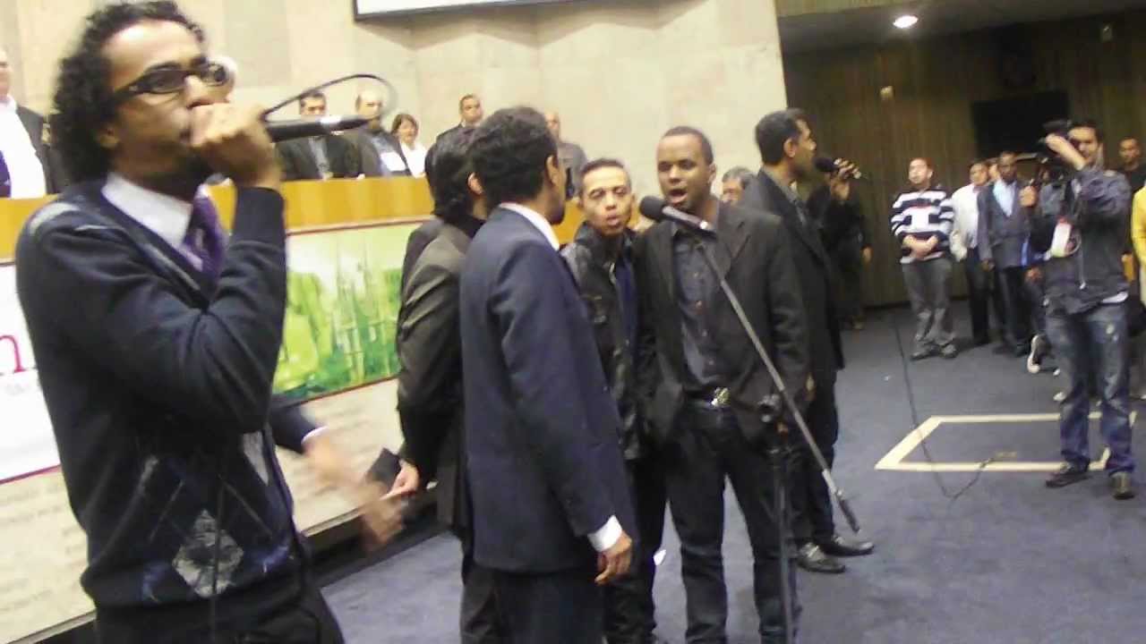 Hino nacional Brasileiro na Convenção do PPS - YouTube