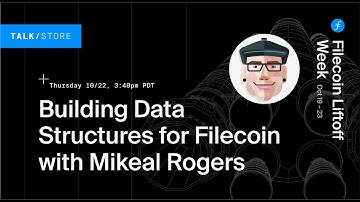 Building Data Structures for Filecoin
