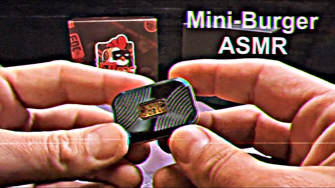 ASMR 01edc Mini-Burger (ping alert!) - YouTube