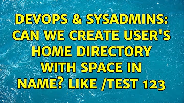 DevOps & SysAdmins: Can we create user