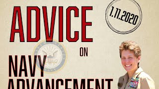 ADVICE ON NAVY ADVANCEMENT & QUOTAS