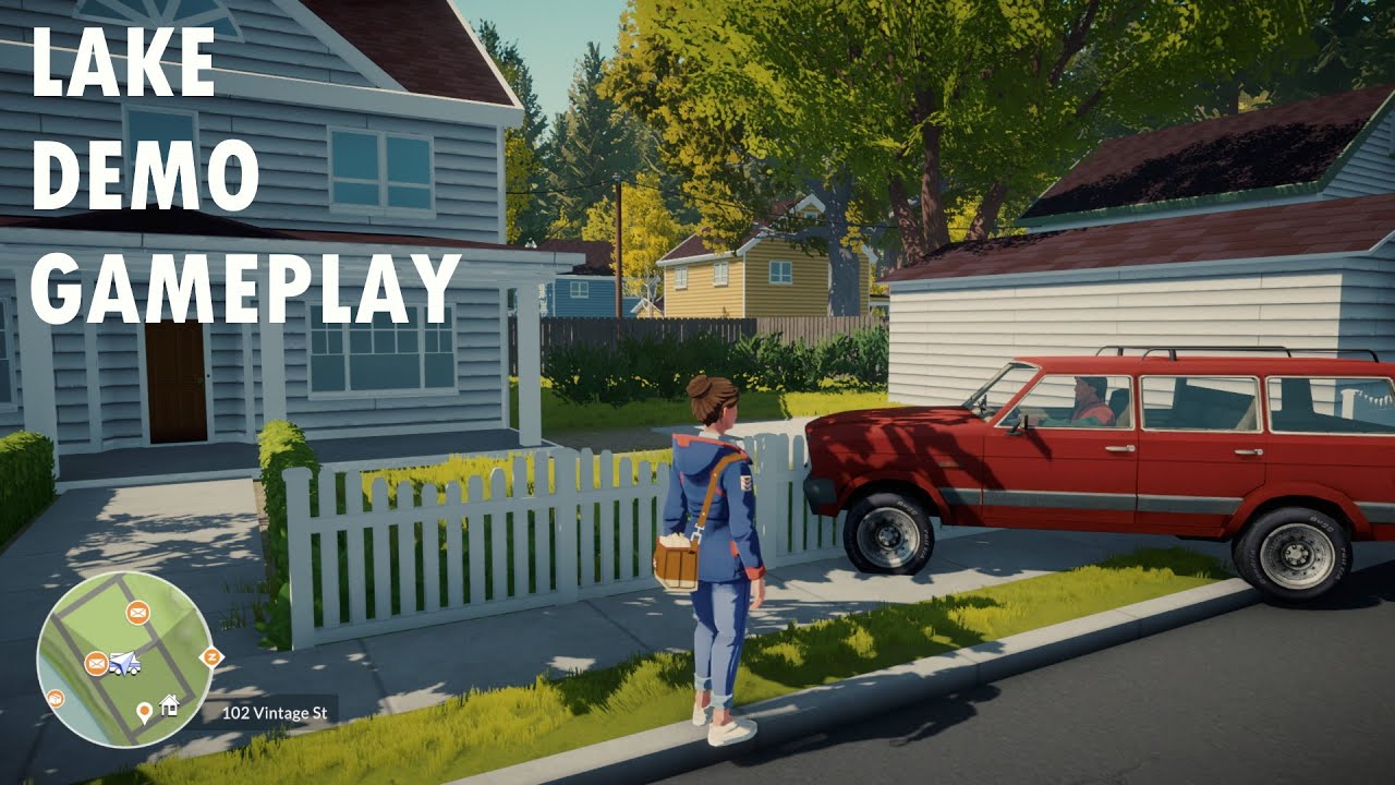 Lake Demo Gameplay - An Actual Mailman Plays