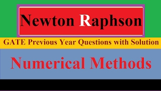 Famous Newton Raphson Method GATE Previous Year Question with Solution Profile