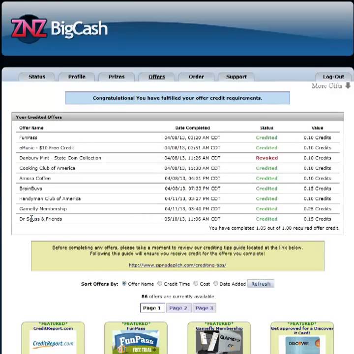 Vast Income - ZnZ Bigcash