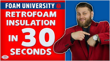RetroFoam Insulation in 30 Seconds | Foam University by RetroFoam