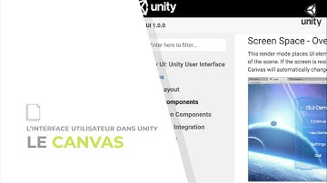 Les bases de l’interface utilisateur dans Unity - Le Canvas