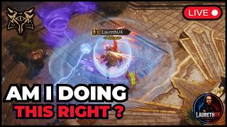 🔴 My First Wizard PvP! Learning the Class + Dungeons! @LaurethUK