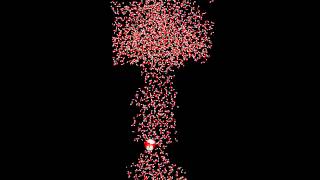 Water molecules inside alpha-hemolysin pore