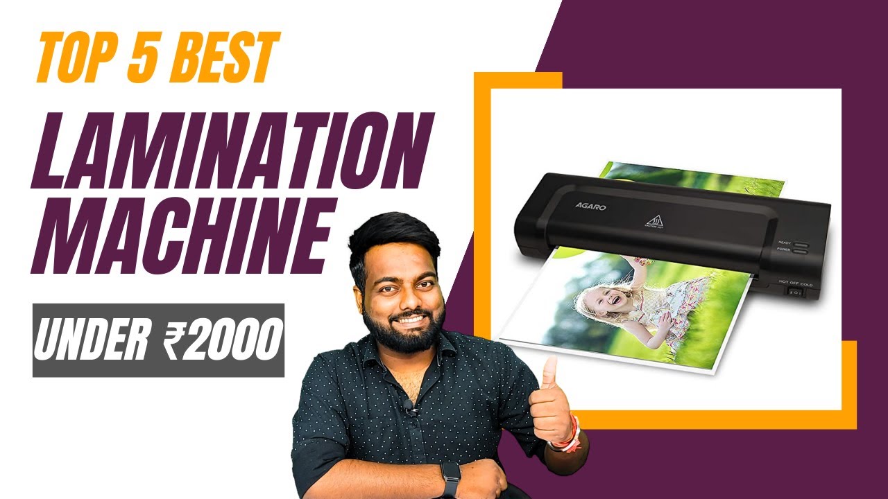 Top 5 Best Lamination Machine In 2023 Under ₹2000 ⚡🔥 YouTube