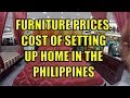 Furniture Prices. Cost Of Setting Up Home In The Philippines