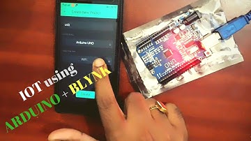 [HOW-TO] IOT using ARDUINO UNO and BLYNK (WITHOUT WIFI SHEILD)