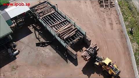 IPAB 4000 - Timmersortering, Log Sorting Line. Södra Unnefors