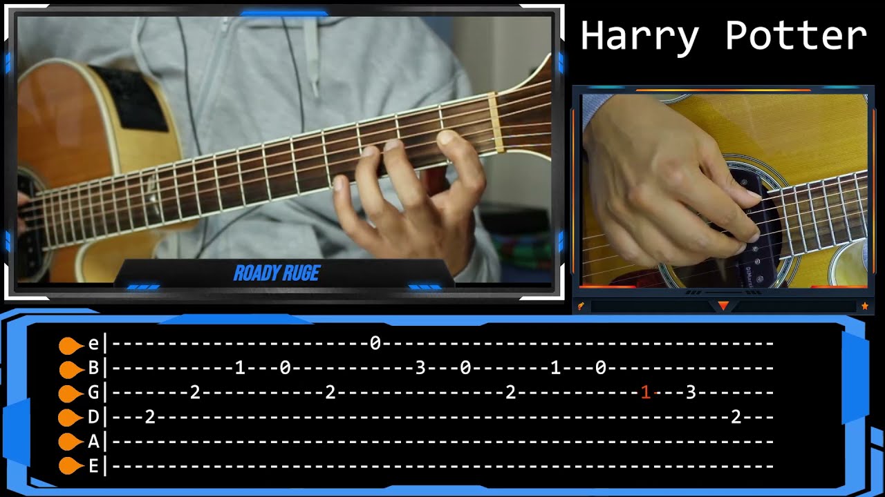 Harry Potter Guitar TAB YouTube