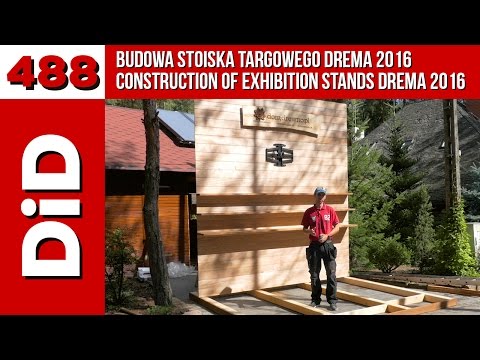 488. Budowa stoiska targowego Drema 2016 / Construction of exhibition stands Drema 2016