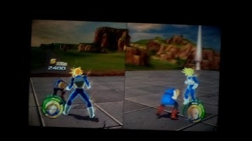 Dragonball Raging Blast 2 Super Trunks Powerful Gut Blow on Android 18 Ryona