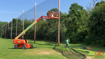 Golf Nets from Gourock.com - Netting Installation by LaPorta Contracting, Florida