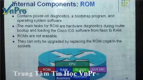 VnPro   Bài Giảng Cấu hình cơ bản Router Part 1 avi
