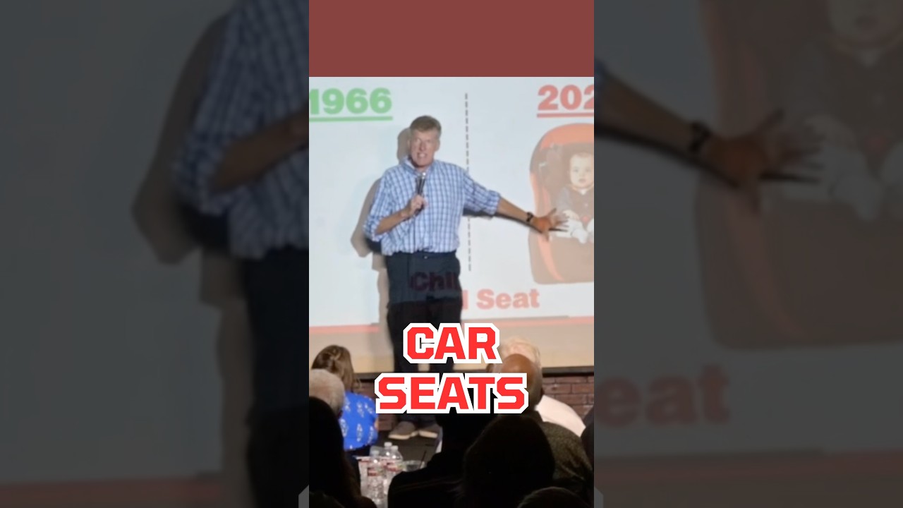 When I was born... there were no car seats. | Don McMillan Comedy