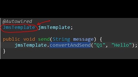 Sending Messages in ActiveMQ - JMS  --- Java Spring Cloud: Introduction to Microservices (Skillsoft)