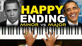 Use Happy Ending Chords | minor vs Major