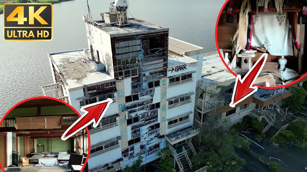 【廃墟内部探索】4Kドローンで龍ケ崎市