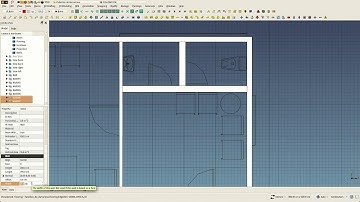 BIM with FreeCAD - Barcelona pavillion 02 - walls