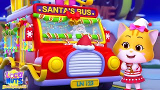 Колеса на рождественском автобусе лучший Xmas песни и мультфильм видео для детей