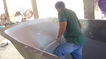 Làm tàu conposite với chuyên gia Nhật Bản