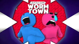 3 GIANT SANDWORMS HUNT DOWN 2 NOOBS! (Wormtown)