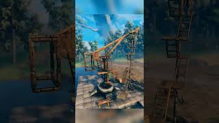 Valheim Building - The Rise of the Wooden Crane in Valheim