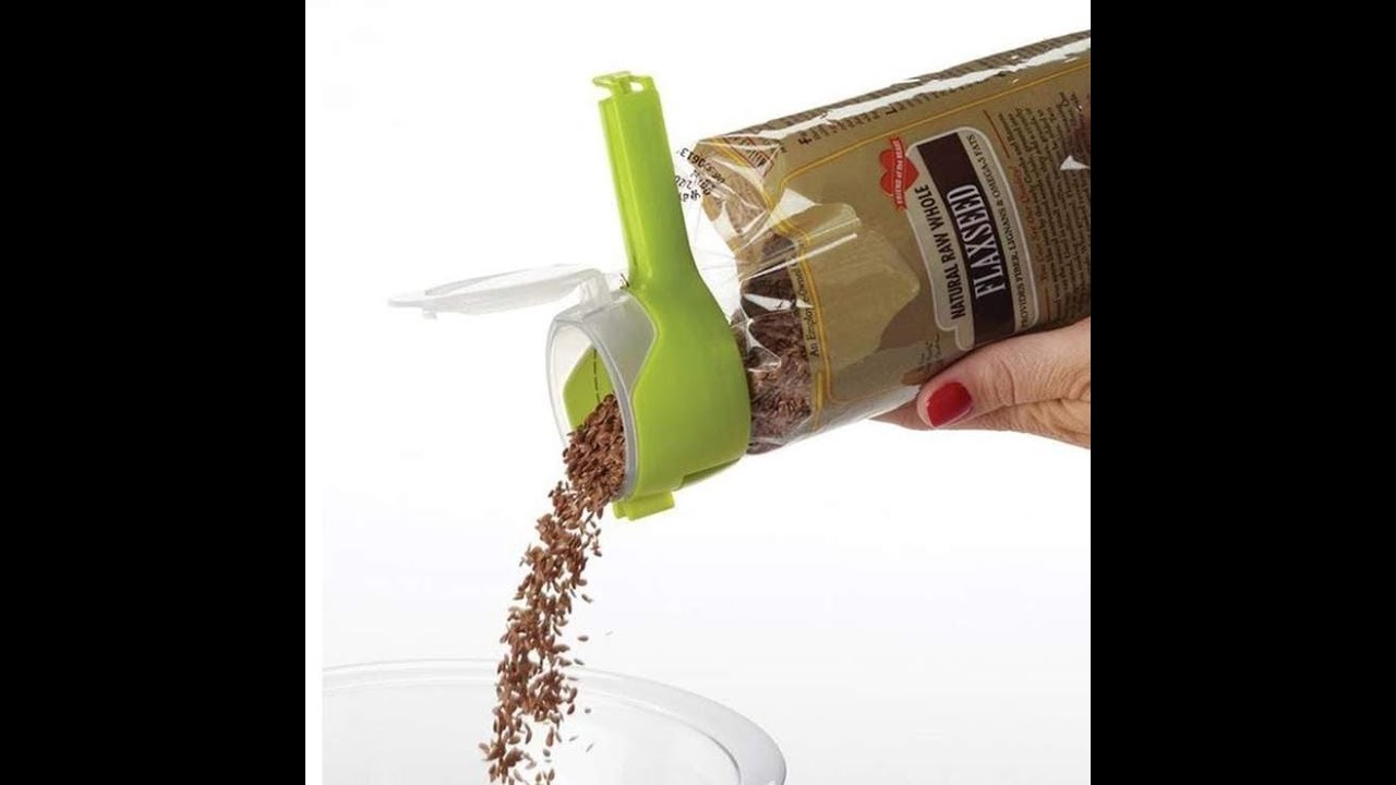 Seal & Pour Bag Clips by City Sloth Shop