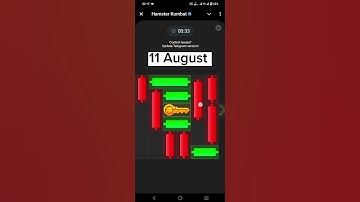 Key 23! 11 August how to solve mini game PUZZLE in hamster Kombat (100%) !!11 August mini game solve