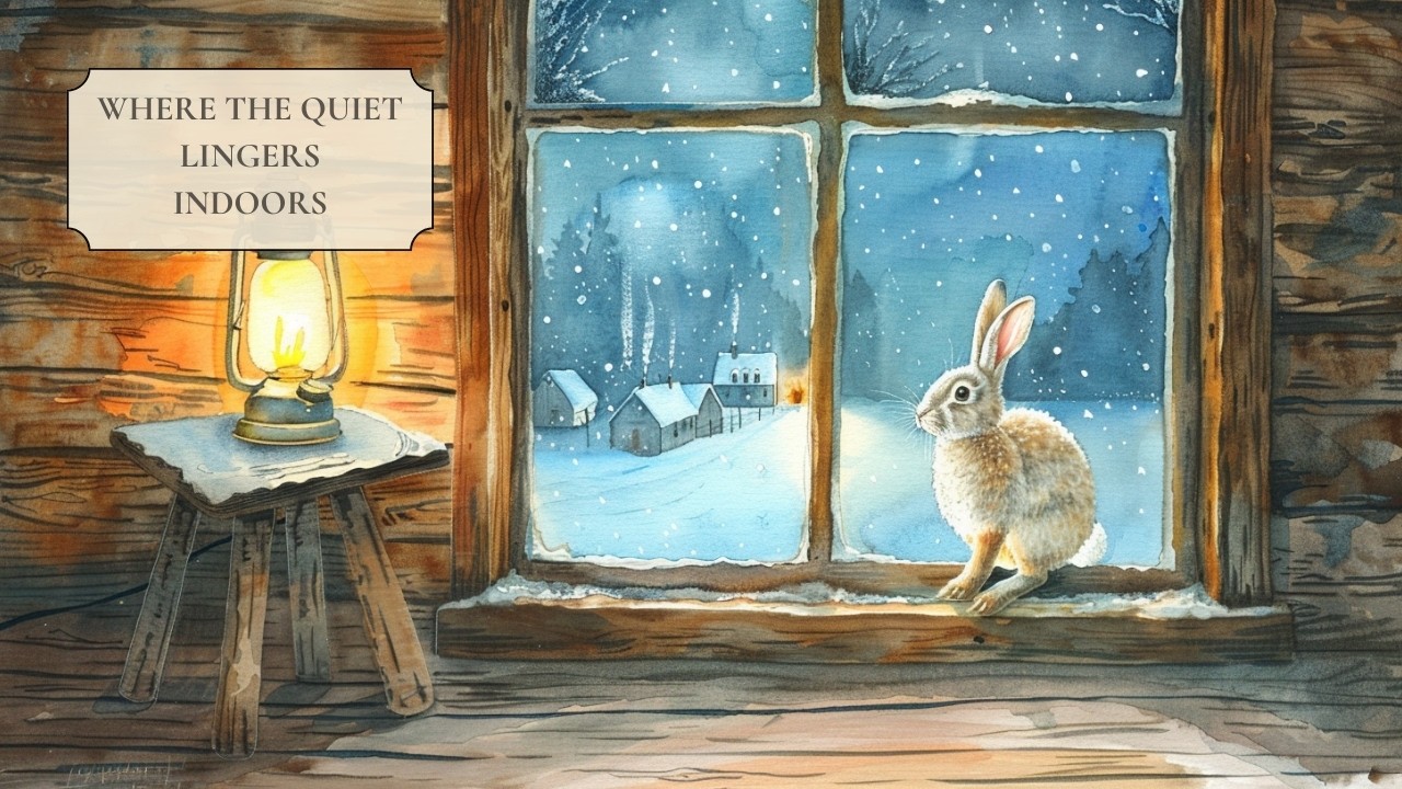 Where the Quiet Lingers Indoors | Winter Storybook Folk (60 MIN)