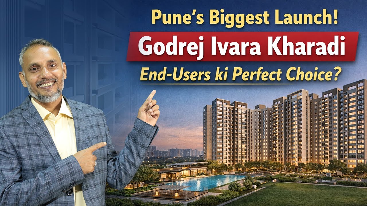 Punes Biggest Launch 🚀 Godrej Ivara Kharadi | End-Users ki Perfect Choice? 